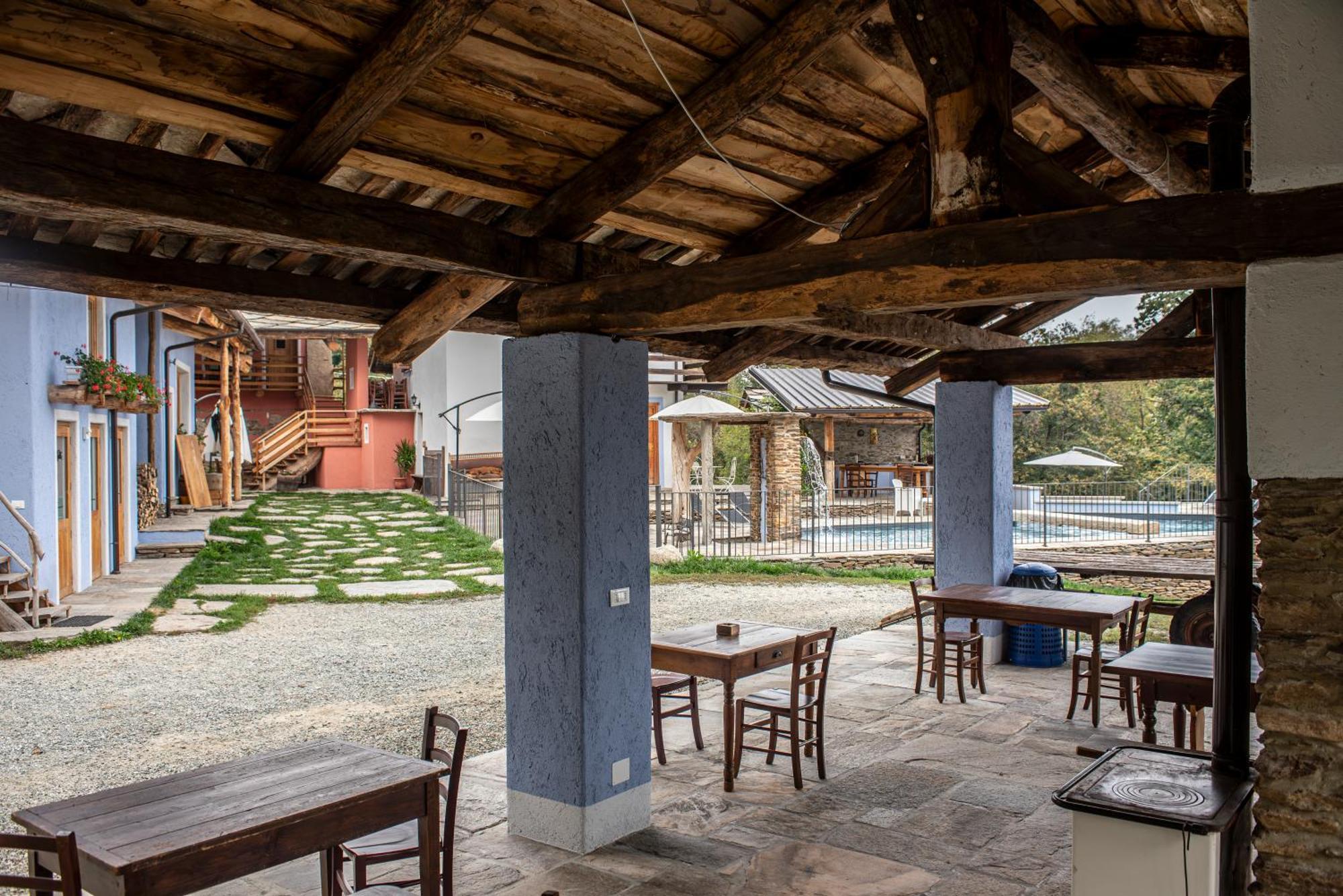 Agribenessere Agli Abatti Barge Esterno foto